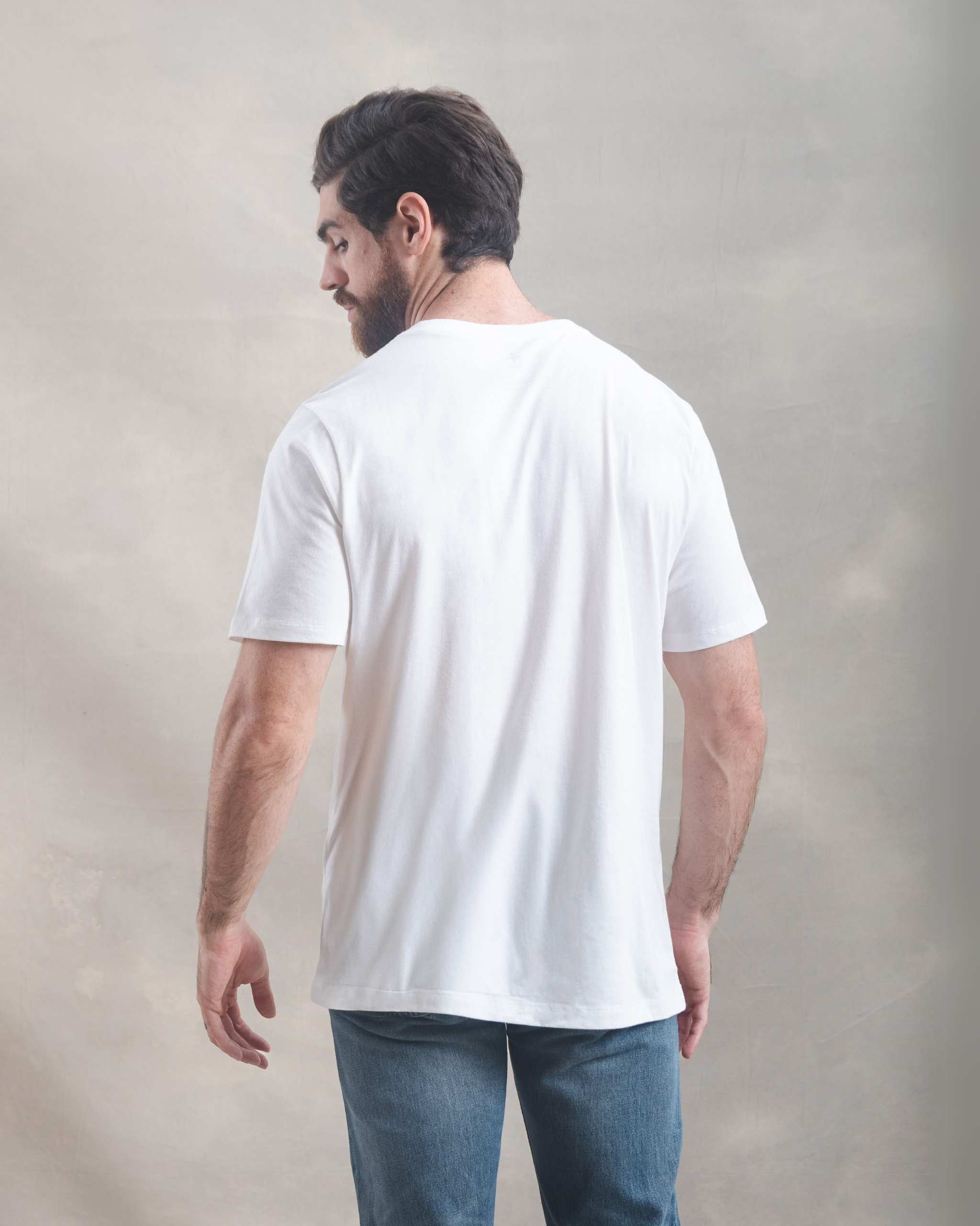 Polo Blanco Marfil 100% Soft Pima