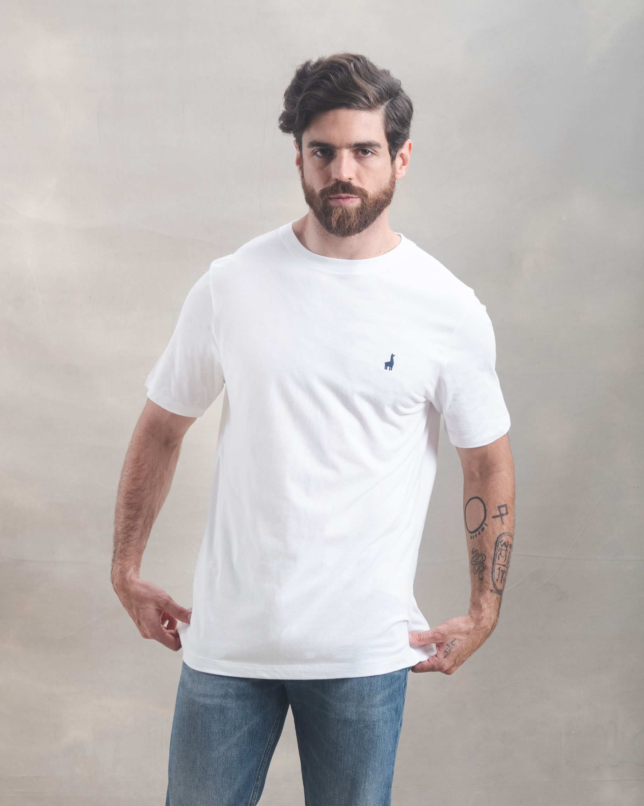Polo Blanco Marfil 100% Soft Pima