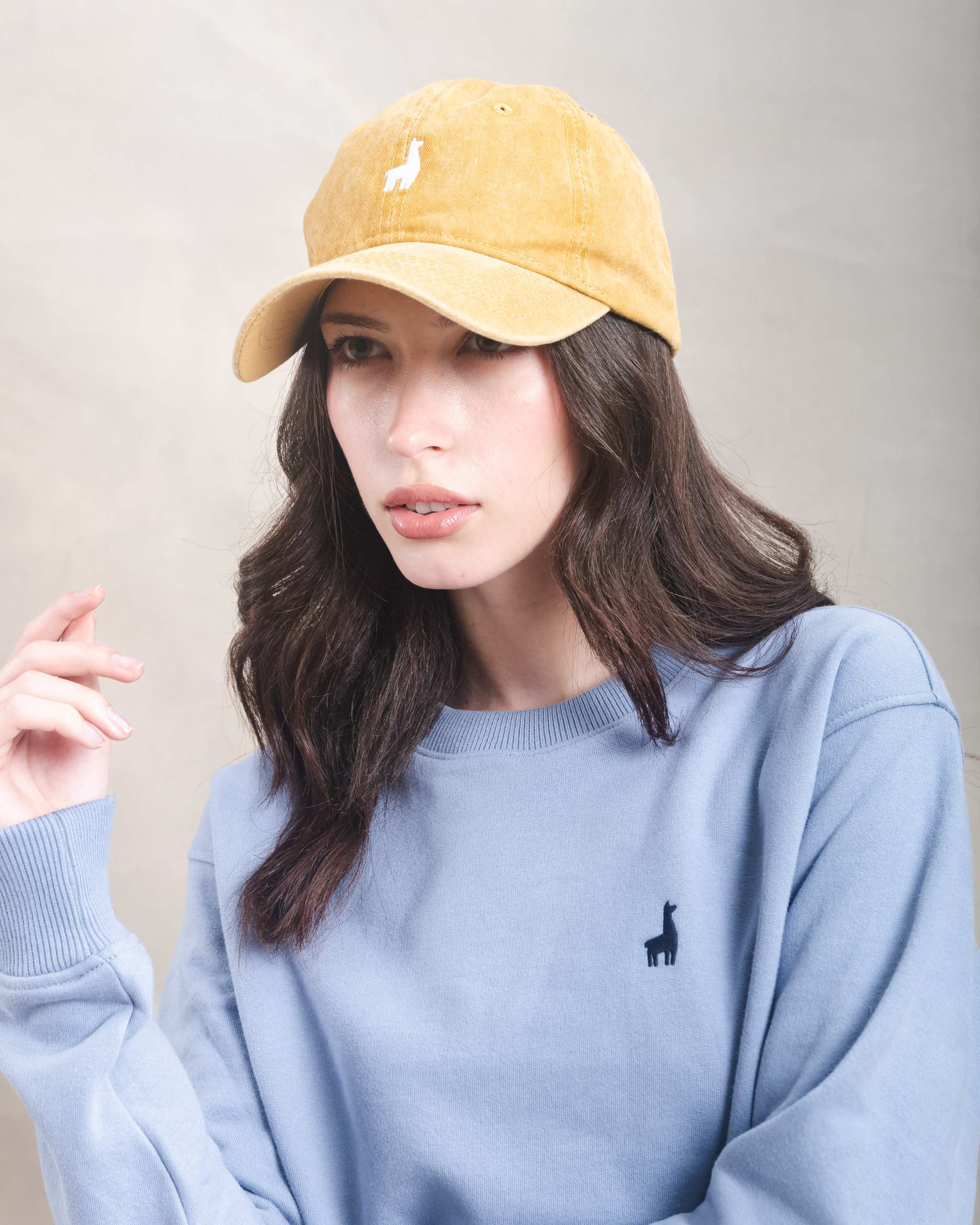 Polera Crewneck Oversize Blue Lila