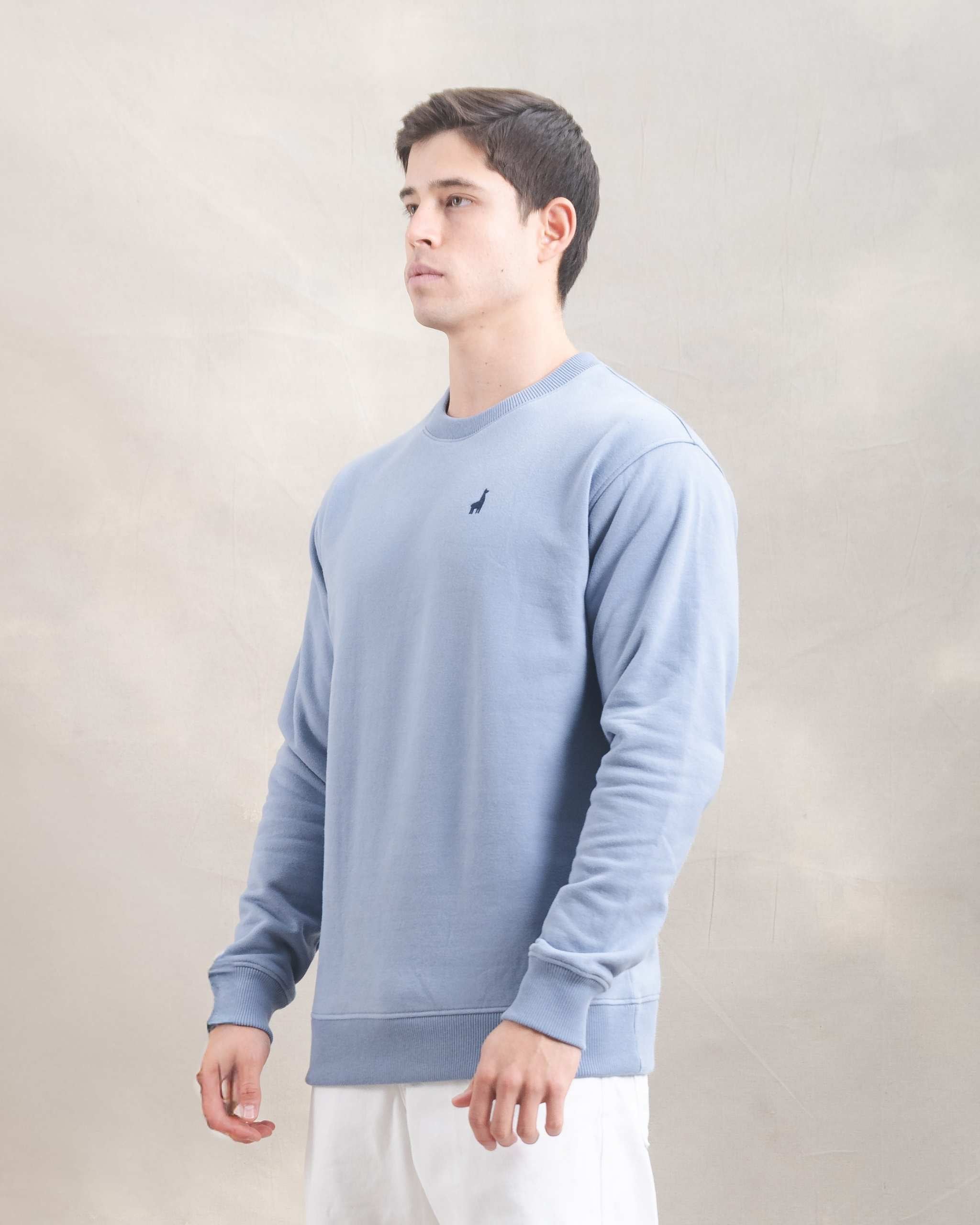 Polera Crewneck Blue Lila