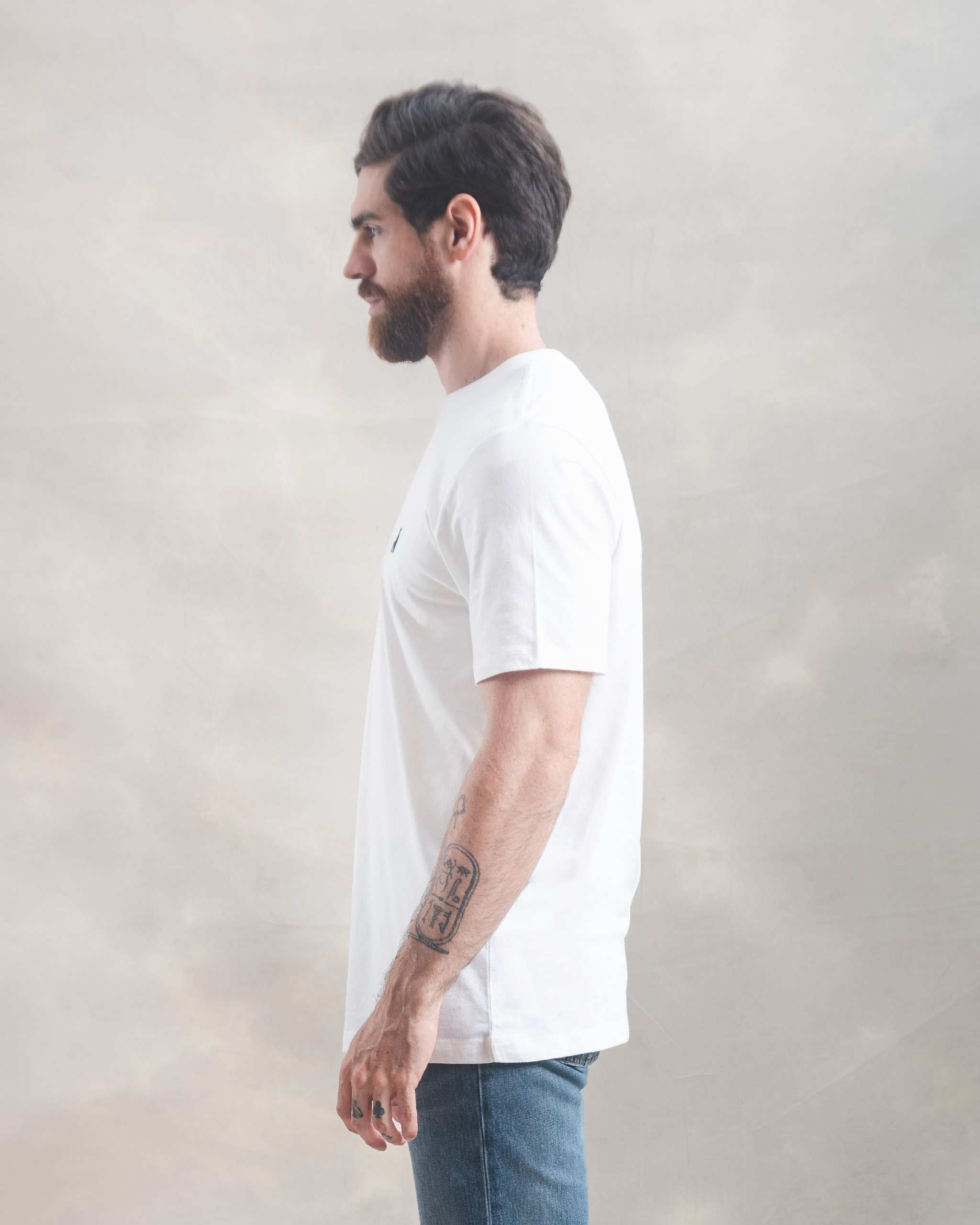 Polo Blanco Marfil 100% Soft Pima