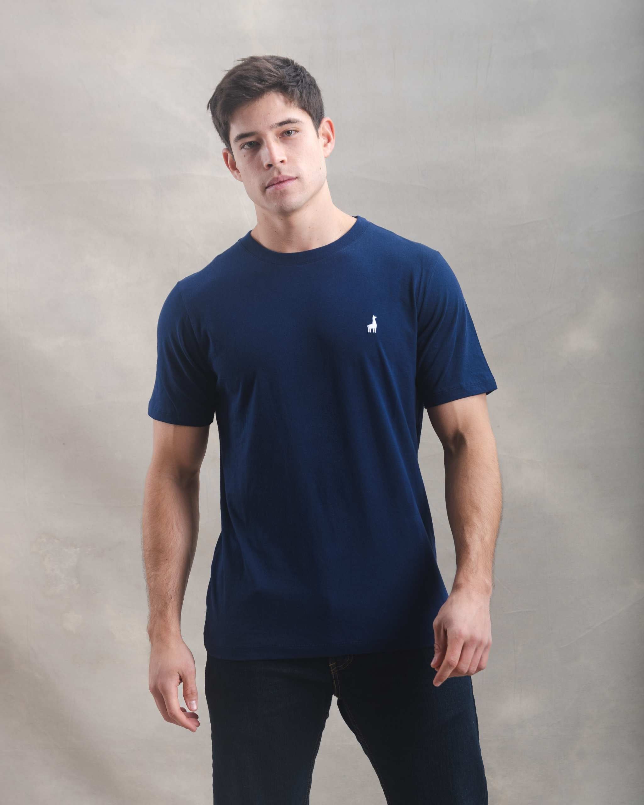 Polo Azul Marino 100% Soft Pima