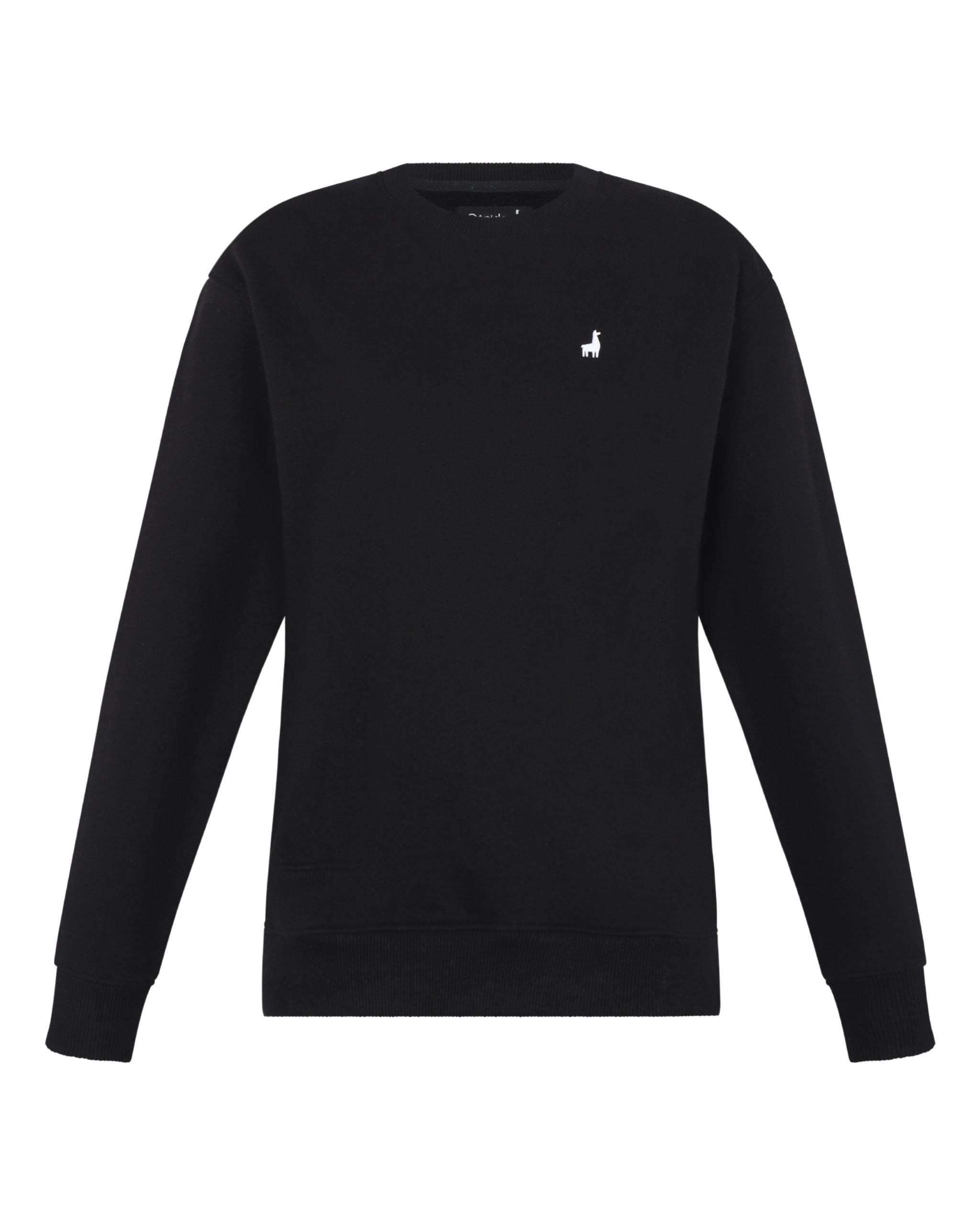 Polera Crewneck Oversize Negra